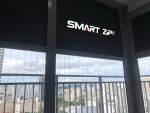 SmartZip Flagship motorised balcony blinds installed at a Singapore condo